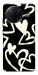 Чехол Black and white hearts для Xiaomi Poco F7 Pro