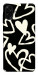 Чохол Black and white hearts для Galaxy A07