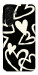 Чехол Black and white hearts для Galaxy A17 5G