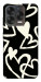 Чехол Black and white hearts для ZTE Nubia V70 Design