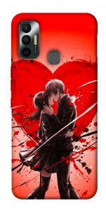 Чохол Dramatic couple для TECNO Spark 7