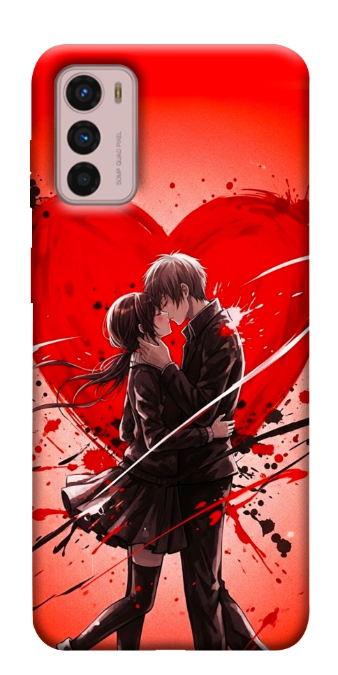 Чехол Dramatic couple для Motorola Moto G42
