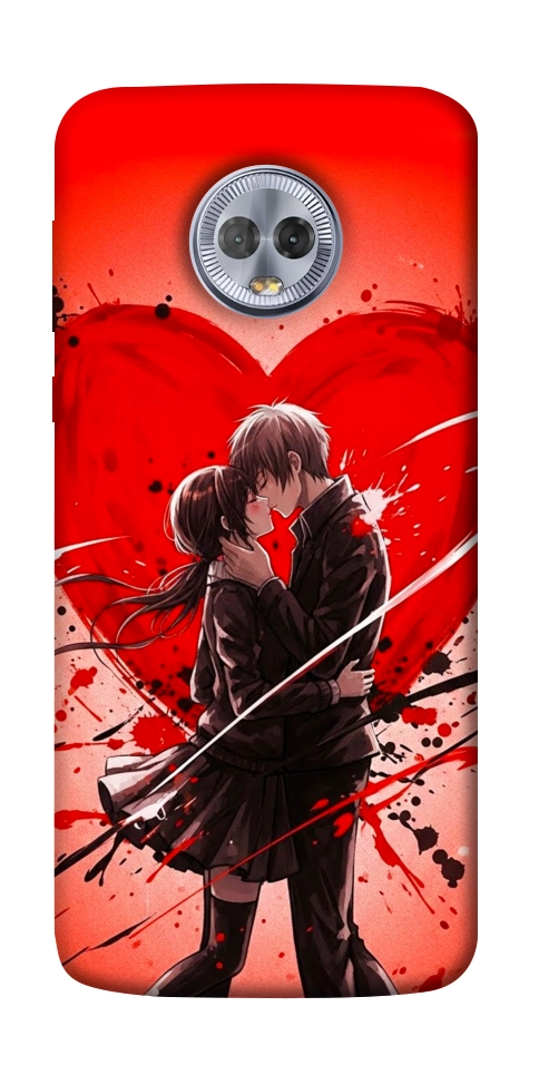 Чехол Dramatic couple для Motorola Moto G6 Plus