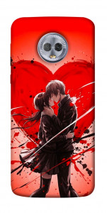 Чохол Dramatic couple для Motorola Moto G6 Plus