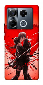 Чехол Dramatic couple для Infinix Note 40 Pro 4G