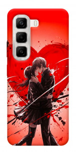 Чехол Dramatic couple для Infinix Hot 50 4G