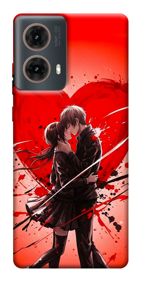 Чехол Dramatic couple для Motorola Moto G85