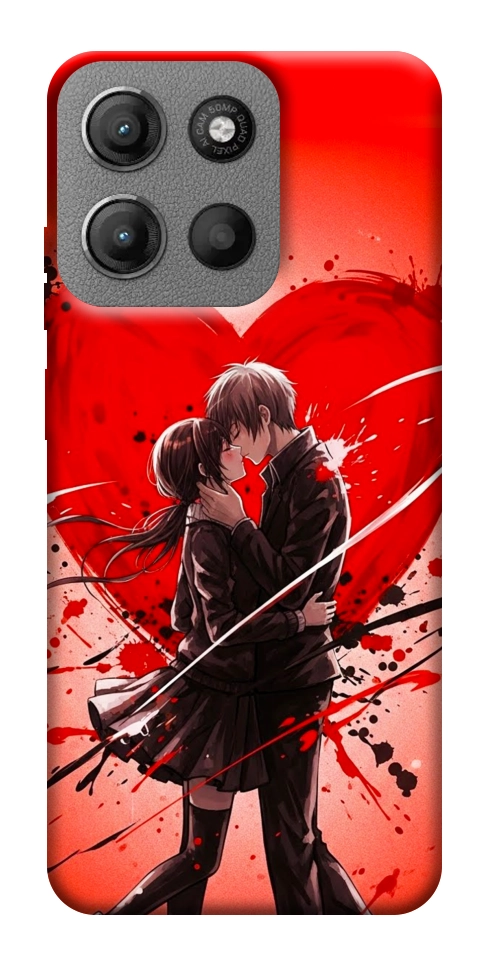 Чехол Dramatic couple для Motorola Moto G15 4G