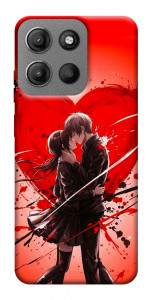 Чехол Dramatic couple для Motorola Moto G15 4G