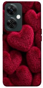 Чехол Fluffy hearts для OnePlus Nord CE 3 Lite