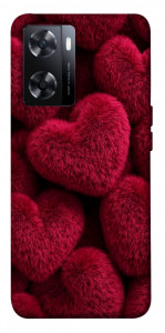 Чохол Fluffy hearts для OnePlus Nord N20 SE