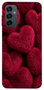 Чехол Fluffy hearts для Galaxy M34 5G