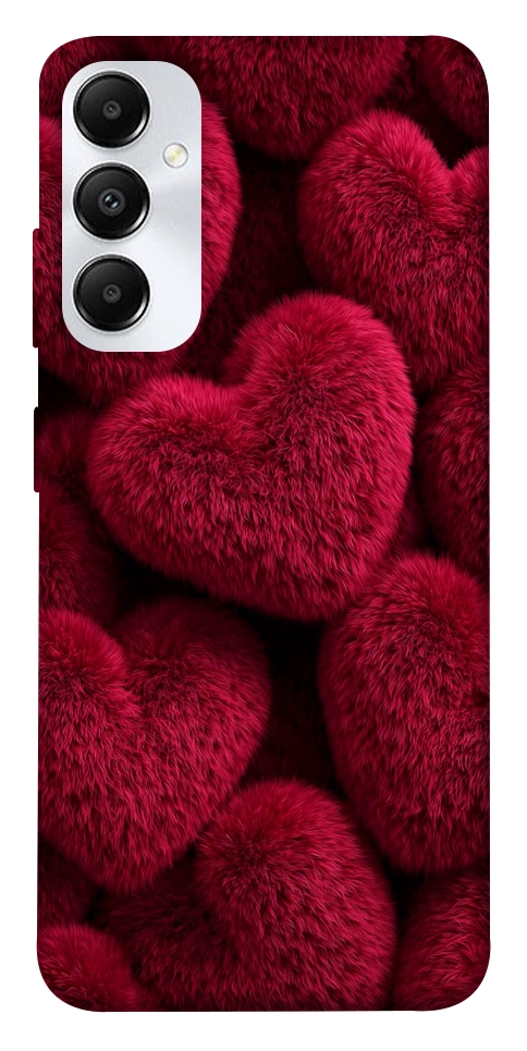 Чохол Fluffy hearts для Galaxy A05s