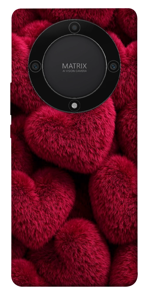 Чохол Fluffy hearts для Huawei Magic5 Lite