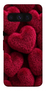 Чехол Fluffy hearts для Google Pixel 8 Pro