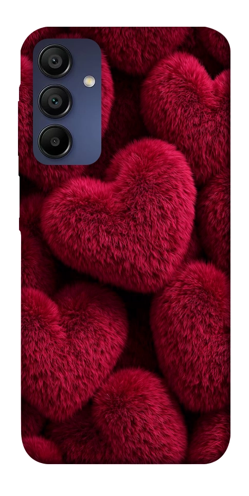Чехол Fluffy hearts для Galaxy A15
