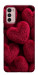 Чехол Fluffy hearts для Motorola Moto G42
