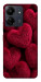Чохол Fluffy hearts для Xiaomi Poco C65
