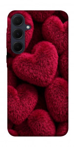 Чехол Fluffy hearts для Galaxy A35