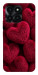 Чохол Fluffy hearts для Huawei Honor X6a