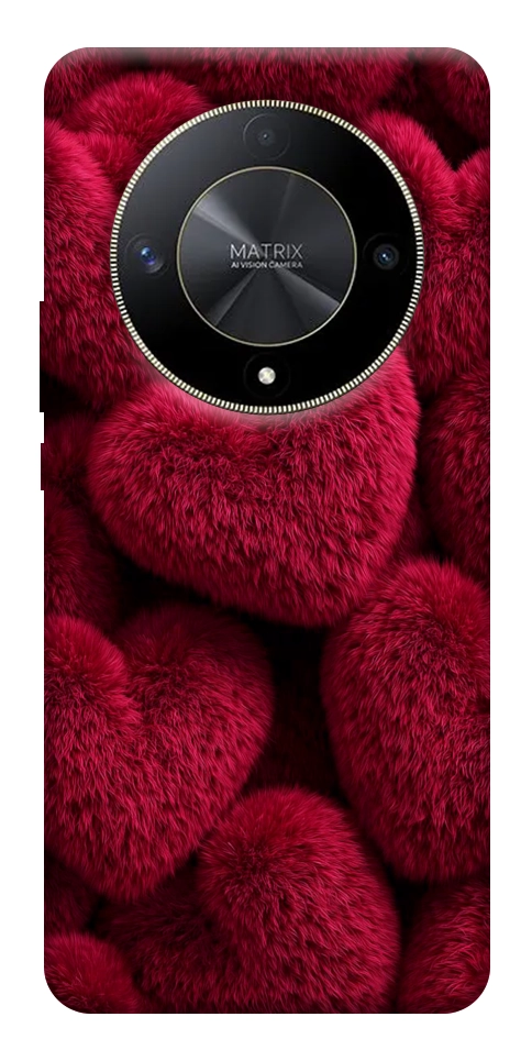 Чохол Fluffy hearts для Huawei Magic6 Lite