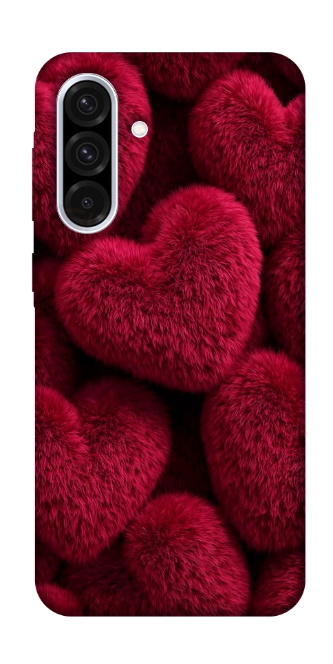 Чехол Fluffy hearts для Galaxy A36 5G