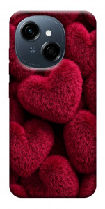 Чохол Fluffy hearts для TECNO Spark Go 1 (KL4)