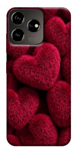 Чохол Fluffy hearts для ZTE Blade V50 Design 4G