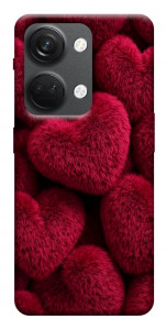 Чохол Fluffy hearts для OnePlus Nord 3