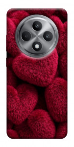 Чохол Fluffy hearts для Oppo Reno 12 F 4G