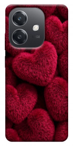 Чохол Fluffy hearts для Oppo A40m