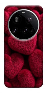 Чохол Fluffy hearts для Xiaomi 15 Ultra
