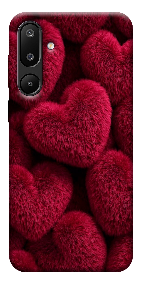 Чохол Fluffy hearts для Galaxy M16 5G
