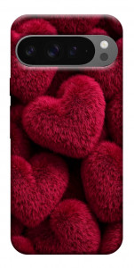 Чехол Fluffy hearts для Google Pixel 10 Pro XL