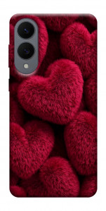Чохол Fluffy hearts для Galaxy S25 Edge