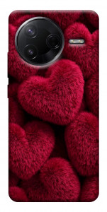 Чохол Fluffy hearts для Xiaomi Poco F7 Pro