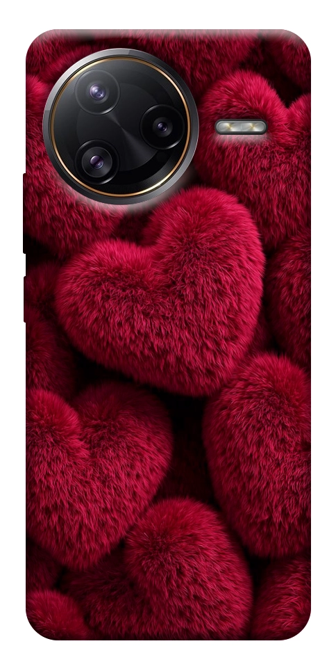 Чехол Fluffy hearts для Xiaomi Poco F7 Ultra