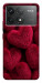 Чехол Fluffy hearts для Xiaomi Poco F6 Pro