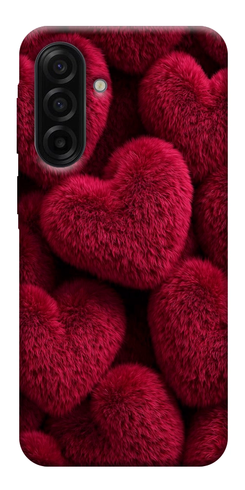 Чехол Fluffy hearts для Galaxy A17 5G