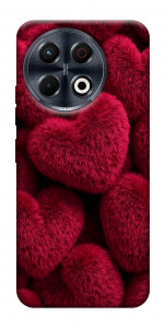 Чехол Fluffy hearts для TECNO Spark 30 Pro (KL7)