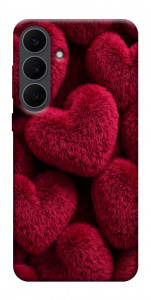 Чехол Fluffy hearts для Galaxy S25 FE