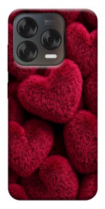 Чохол Fluffy hearts для ZTE Nubia V70 Design