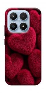 Чехол Fluffy hearts для Xiaomi 17
