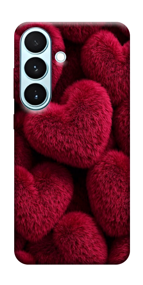 Чехол Fluffy hearts для Galaxy S26