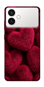 Чохол Fluffy hearts для Galaxy S26 Edge