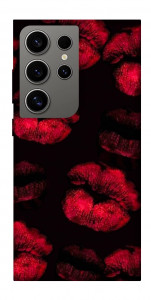 Чехол Kisses on black для Galaxy S24 Ultra
