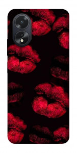 Чехол Kisses on black для Oppo A18