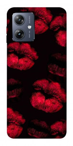 Чехол Kisses on black для Motorola Moto G54