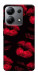 Чехол Kisses on black для Xiaomi Redmi Note 13 4G