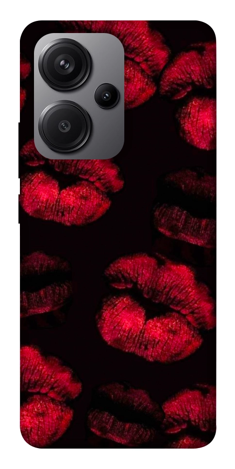 Чехол Kisses on black для Xiaomi Redmi Note 13 Pro+